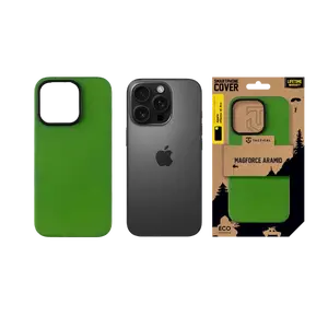 Zadní kryt Tactical MagForce Aramid pro Apple iPhone 16 Pro, green toad