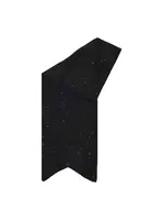 Čierna šatka s trblietkami