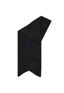 Čierna šatka s trblietkami