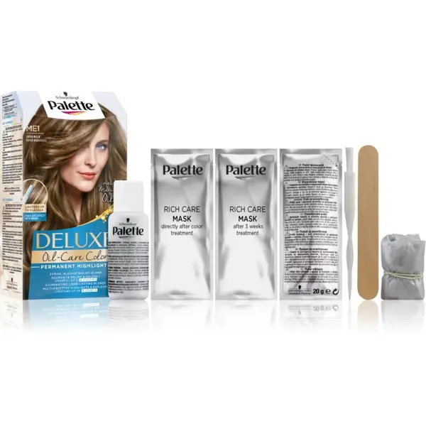 Schwarzkopf Palette Deluxe permanentní barva na vlasy odstín ME1 Blond 1 ks