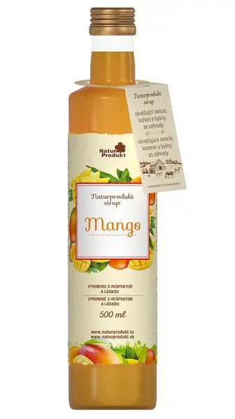 Naturprodukt sirup Mangový 500 ml