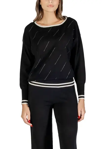 Černý svetr Liu Jo s dlouhými rukávy