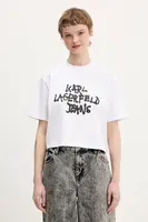 Bavlnené tričko Karl Lagerfeld Jeans