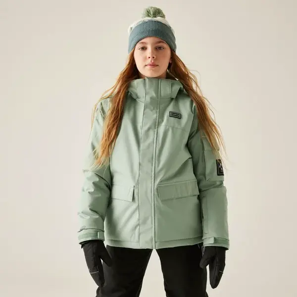 Dětská zimní lyžařská bunda dare2b shredder světle zelená 152