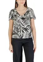 Vero Moda vzorovaná halenka s krátkým rukávem