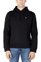 Černá mikina Napapijri s kapucí