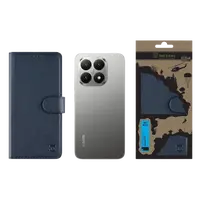 Flipové pouzdro Tactical Field Notes pro Xiaomi 15T, modrá