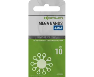 Korum kroužky smokescreen mega bands - 4 mm