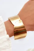 Zlatý náramok z nehrdzavejúcej ocele