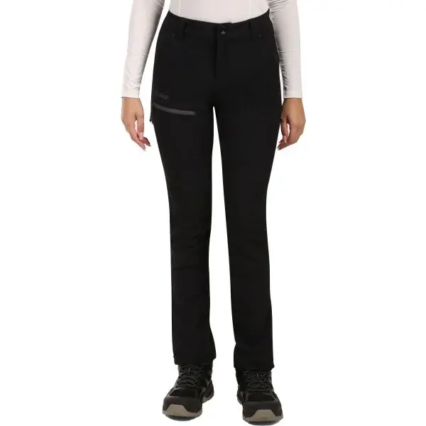 KILPI VILLAIN Dámské outdoorové kalhoty, černá, velikost 40S