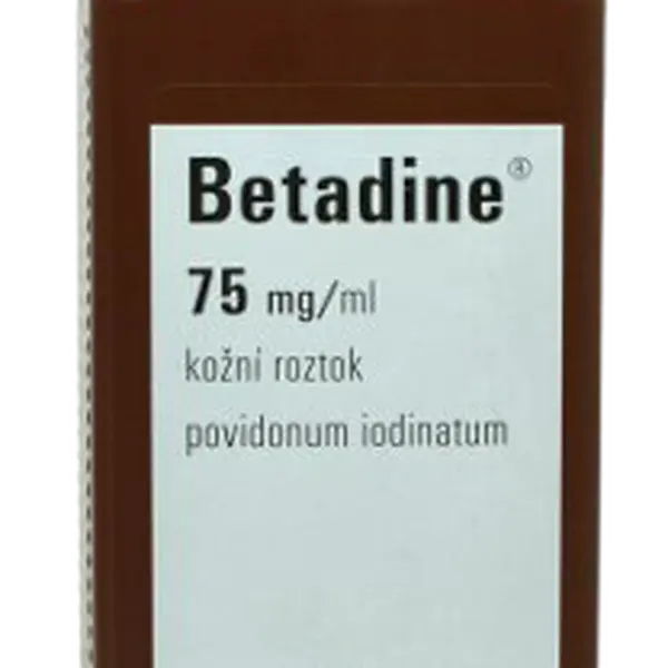 BETADINE chirurgická tekutina 120 ml