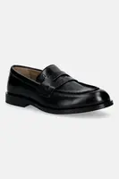 Kožené mokasíny Calvin Klein ESS RUBBER PENNY LOAFER POL LTH