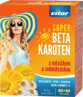 VITAR Super Beta-karoten+Měsíček+Sedmikráska 120 tablet