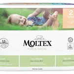 MOLTEX Dětské plenky Pure & Nature Mini 3-6 kg 38 ks