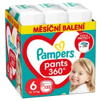 PAMPERS Active Baby Pants Kalhotkové plenky vel. 6, 14-19 kg, 132 ks