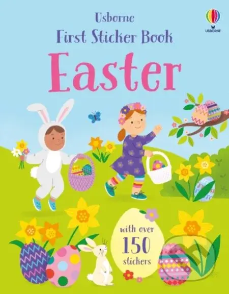 First Sticker Book Easter - Holly Bathie, Abigail Hall (ilustrátor) - kniha z kategorie Samolepky