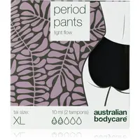 Australian Bodycare Period Pants menštruačné nohavičky pre slabú menštruáciu veľkosť XL 1 ks