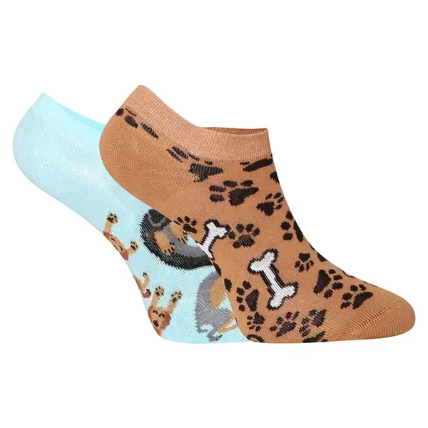 Veselé detské ponožky Jazvečík (D-K-SC-LS-C-C-104) 27/30