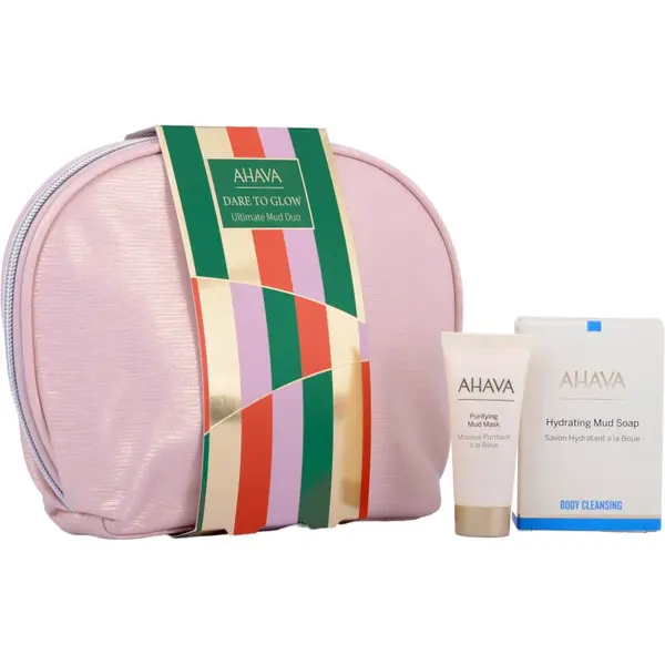 AHAVA Dare to Glow Ultimate Mud Duo dárková sada na tělo a obličej