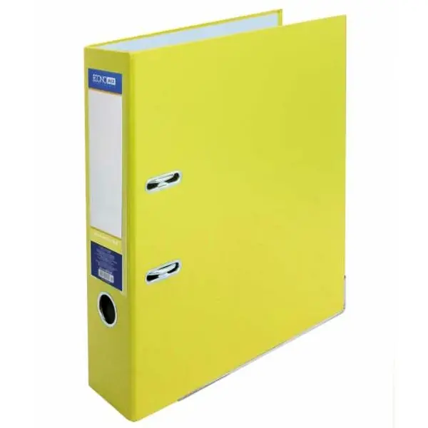 Kroužkový pořadač/šanon pro A4, žlutý 70mm