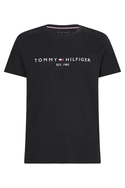 Černé pánské tričko Tommy Hilfiger - Pánské