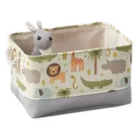 Livefy kôš na hračky / organizér Safari 30x40cm, sivý