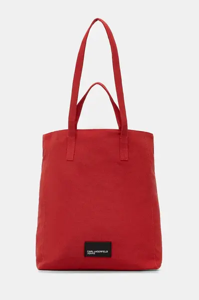 Bavlněná taška Karl Lagerfeld Jeans