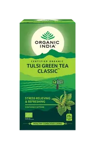 ORGANIC INDIA Tulsi se zeleným čajem BIO 25 x 1.74 g