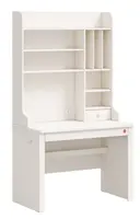 Psací stůl s vysokým nástavcem vendella - béžová