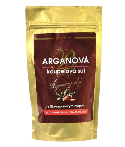 BODY TIP Soľ do kúpeľa s BIO arganovým olejom 300 g