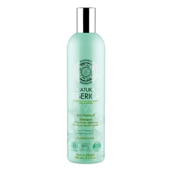 NATURA SIBERICA Šampon pro citlivou pokožku hlavy „Proti lupům“ 400 ml