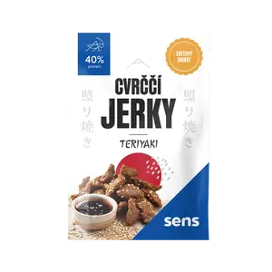 SENS Cvrččí Jerky - Teriyaki 25 g