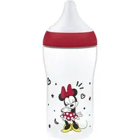 NUK Perfect Match Disney fľaša s kontrolou teploty Minnie 3m+ 260 ml