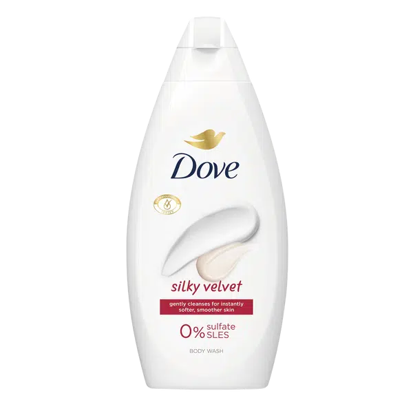 DOVE Silky Velvet sprchový gel 450 ml