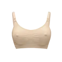 MEDELA Těhotenská a kojicí podprsenka Keep Cool béžová S