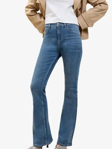 self. Džínsy  modrá denim