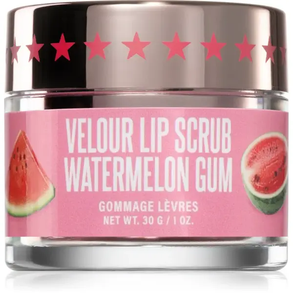 Jeffree Star Cosmetics Velour Lip Scrub peeling na rty Watermelon Gum 30 g