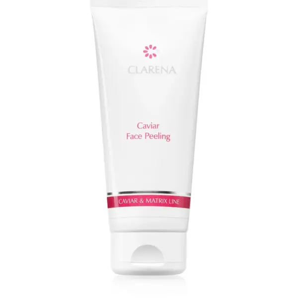 Clarena Caviar & Matrix Line pleťový peeling s kaviárom 200 ml
