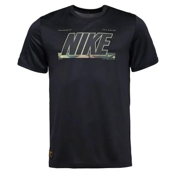 Nike DRI-FIT Pánské tričko, černá, velikost