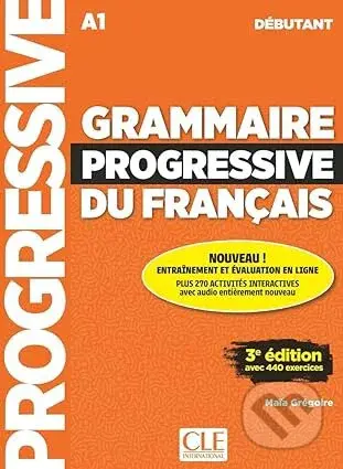 Grammaire progressive du francais debutant +web 3/E. - kniha z kategorie Jazykové učebnice a slovníky