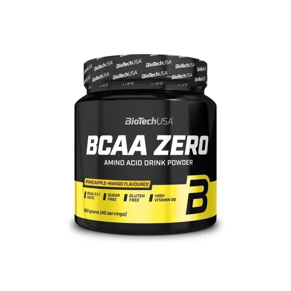 BioTech USA BCAA ZERO 360 g ananas-mango