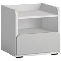 Nočný stolík Flexi FLXK03 1S biela alpin/billbergia