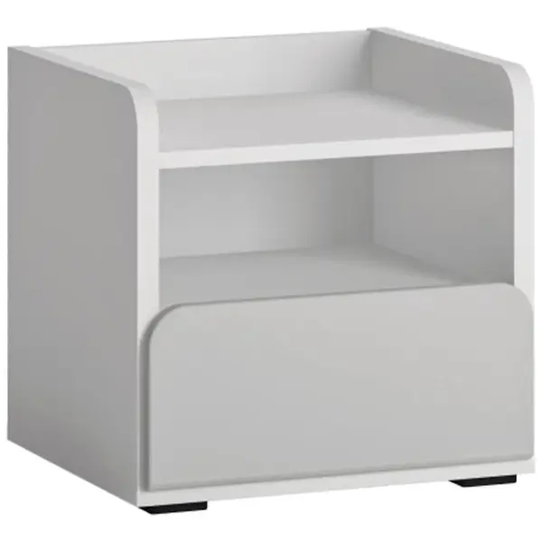 Nočný stolík Flexi FLXK03 1S biela alpin/billbergia