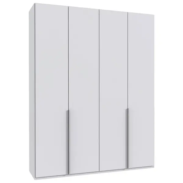 MID.YOU ŠATNÍ SKŘÍŇ S OTOČNÝMI DVEŘMI, bílá, 180/236/58 cm