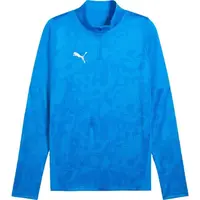 Puma TEAMCUP TRAINING 1/4 ZIP TOP Pánska športová mikina, modrá, veľkosť