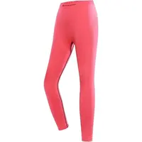ALPINE PRO LESSO Detské spodné nohavice, ružová, veľkosť