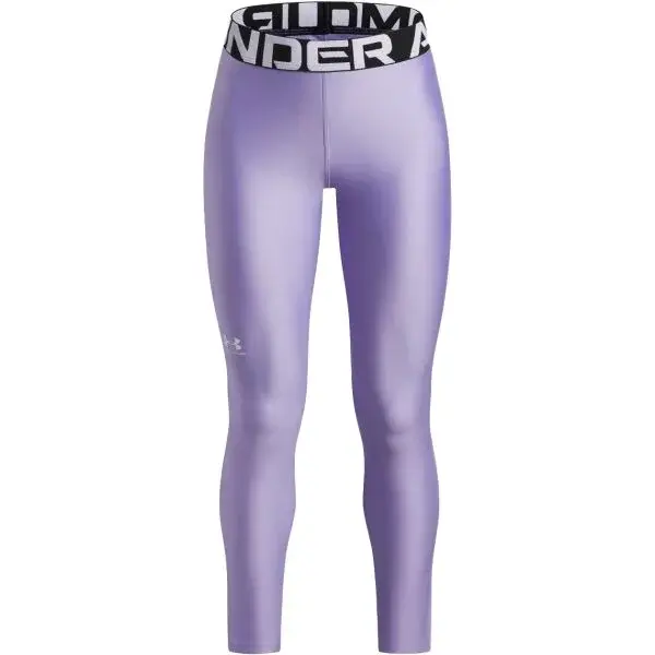 Under Armour HG LEGGING Dívčí legíny, fialová, velikost XL