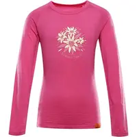 ALPINE PRO MERENO Dětské triko, růžová, velikost 164-170