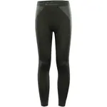 ALPINE PRO LENT Pánské funkční spodní kalhoty, tmavě zelená, velikost M/L