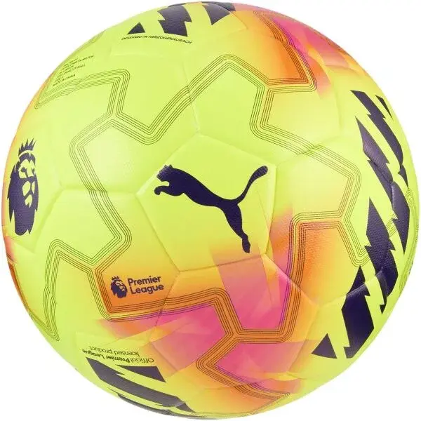 Puma ORBITA MATCH PL LIGHTS Fotbalový míč, žlutá, velikost